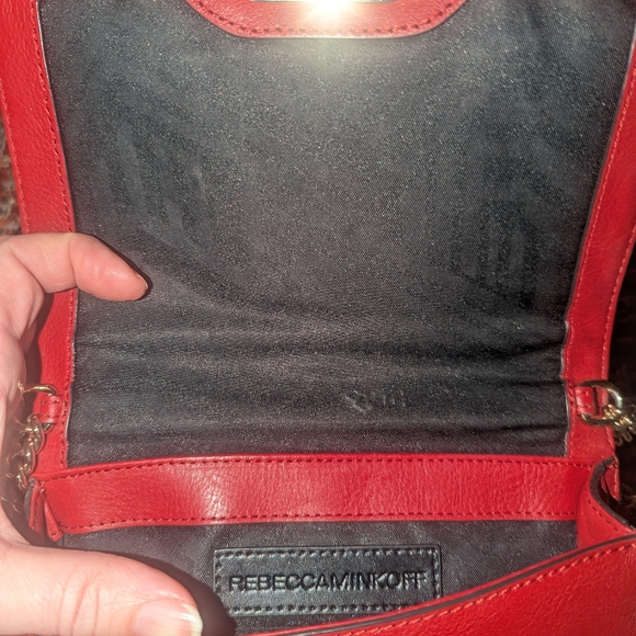 Rebecca Minkoff Red Quilted Crossbody Bag - Picture 8 of 8